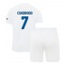 Inter Milan Juan Cuadrado #7 Bortedraktsett Barn 2023-24 Korte ermer (+ Korte bukser)